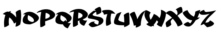 Ninjastrike Font UPPERCASE