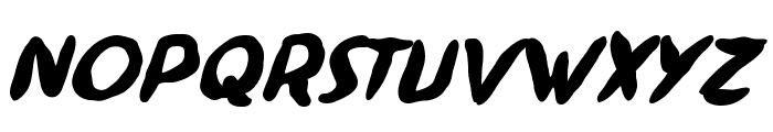 Ninjutsu BB Bold Font UPPERCASE