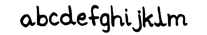 Ninoshandwriting Font LOWERCASE