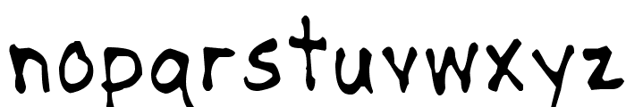 NipCen's Handwriting Light Font LOWERCASE