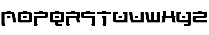 Nippon Tech Bold Font LOWERCASE