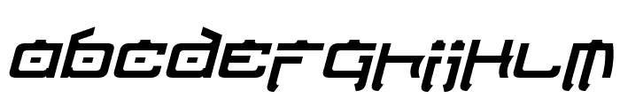 Nippon Tech Italic Font UPPERCASE