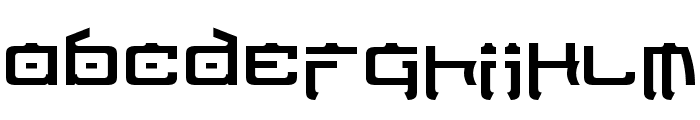 Nippon Tech Font LOWERCASE