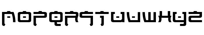 Nippon Tech Font LOWERCASE