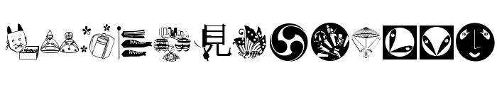 NipponBats Font UPPERCASE