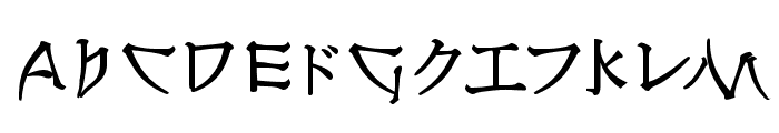 NipponLatin-Bold Font UPPERCASE