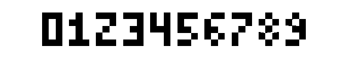 Nishuki pixels Font OTHER CHARS