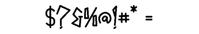 Nistel Boy Font OTHER CHARS