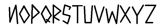 Nistel Boy Font UPPERCASE