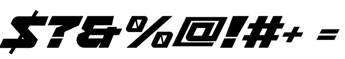 Nitro Chargers Personal Used Font OTHER CHARS