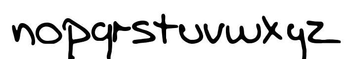 ?nigma Scrawl 3 BRK Font LOWERCASE