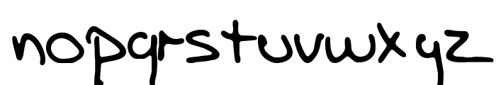 ?nigma Scrawl [BRK] Font LOWERCASE