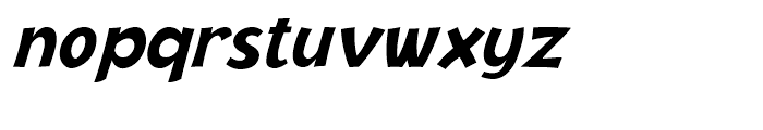NIMX Jacoby Black Italic Font LOWERCASE