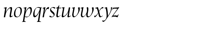 Nicholas Italic Font LOWERCASE