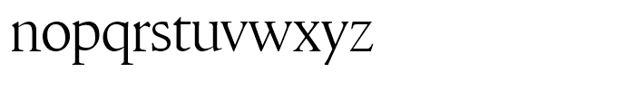 Nicholas Regular Font LOWERCASE