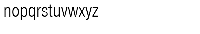 Nimbus Sans Novus Regular Condensed Font LOWERCASE