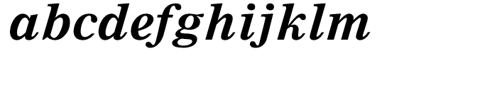 Nimrod Bold Italic Font LOWERCASE