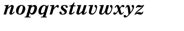 Nimrod Bold Italic Font LOWERCASE