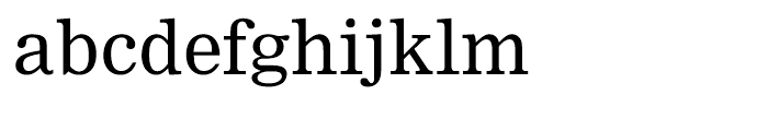 Nimrod Cyrillic Regular Font LOWERCASE