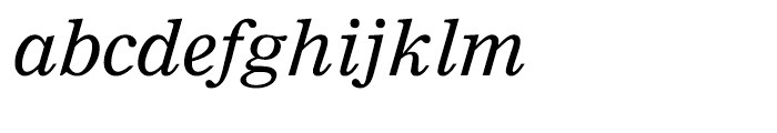 Nimrod Italic Font LOWERCASE