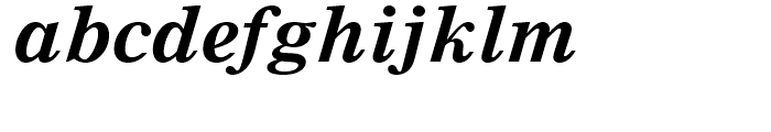 Nimrod WGL Bold Italic Font LOWERCASE
