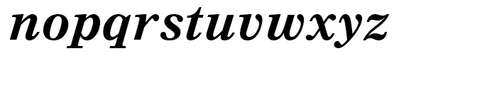 Nimrod WGL Bold Italic Font LOWERCASE