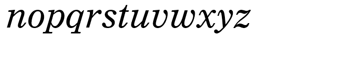 Nimrod WGL Italic Font LOWERCASE