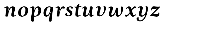 Ninfa Serif Bold Italic Font LOWERCASE