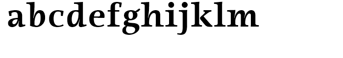 Ninfa Serif Bold Font LOWERCASE