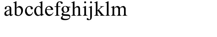 Nisha Medium Font LOWERCASE