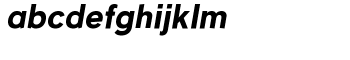Niteweit Bold Italic Font LOWERCASE