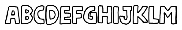 Nickname 4 Font LOWERCASE