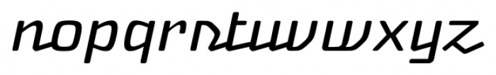 Nikaia Script Regular Font LOWERCASE