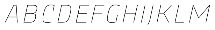 Nikaia Thin Italic Font UPPERCASE