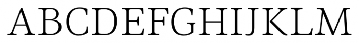 Ninfa Serif Light Font UPPERCASE