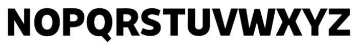 Niva SmallCaps Black Font UPPERCASE