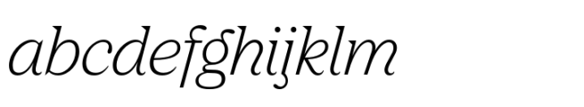 Nib Light Italic FONT