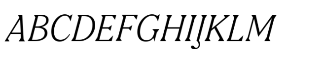 Nib Variable Italic Font UPPERCASE