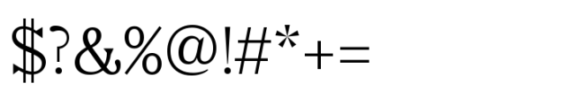 Nib Variable Regular Font OTHER CHARS