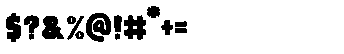 Nibblo Font OTHER CHARS