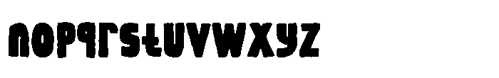 Nibblo Font LOWERCASE