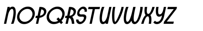 Nice and Easy JNL Oblique Font LOWERCASE