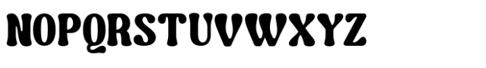 Nice Font UPPERCASE
