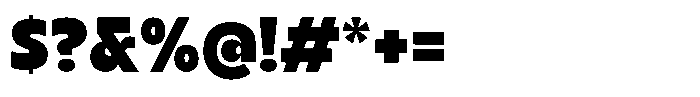 Nicka Upright Font OTHER CHARS