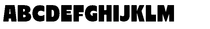 Nicka Upright Font UPPERCASE