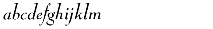 Nicolas Cochin Std Regular Italic FONT