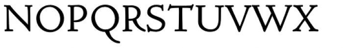 Nicolas Jenson SG Medium Font UPPERCASE
