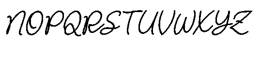 Nicolla Sunfield Italic Font UPPERCASE