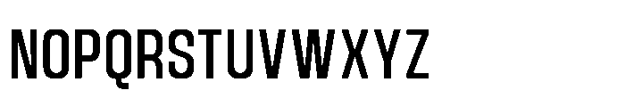 Nicon VF Font UPPERCASE