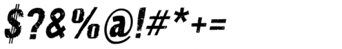 Nidex Italic Font OTHER CHARS